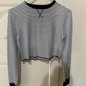 Crop top long sleeve